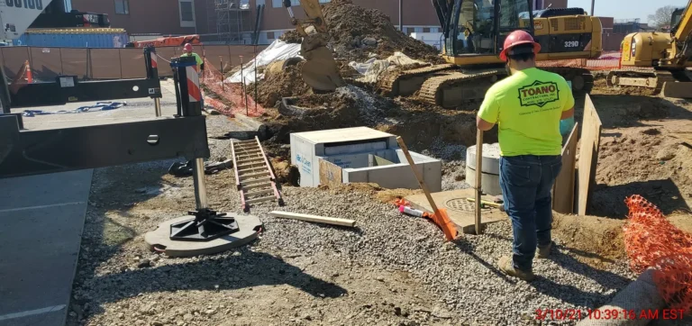 Langley Hospital - Underground Detention Systems in Hampton Roads