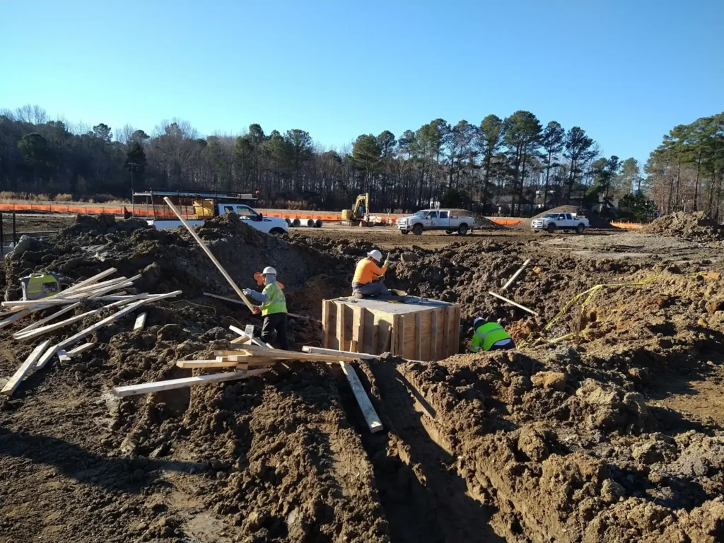 Tech Center in Newport News, VA - Utilities and Earthwork