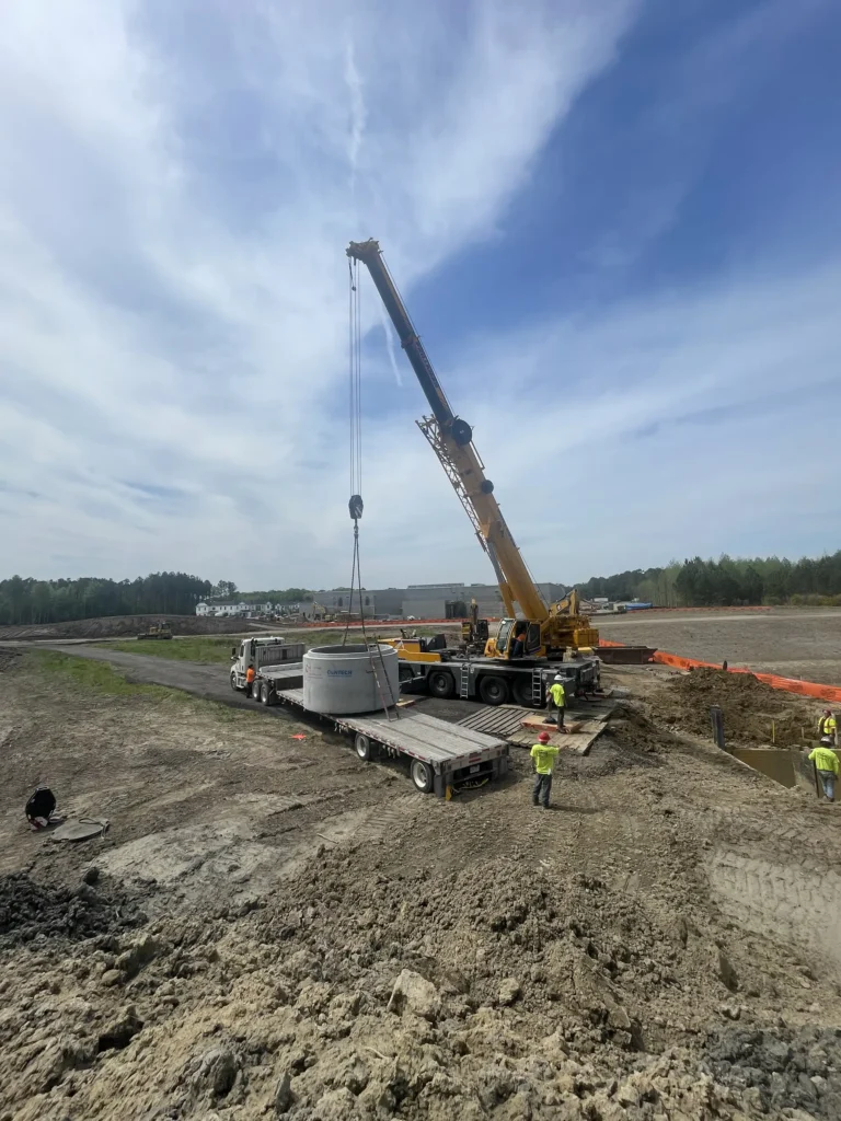 The Crossings - Dirt Moving, Sewage Installation, Stormwater Drainage in Carrollton, VA