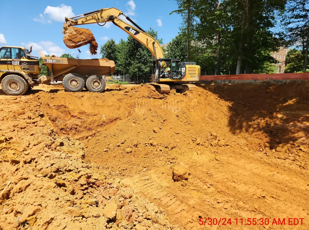 Williamsburg Landing, VA Site Work